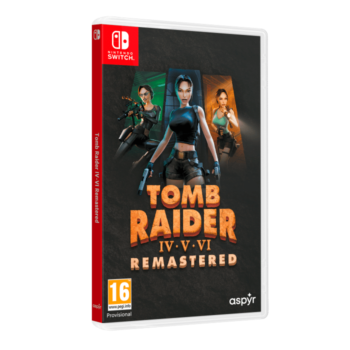 tomb raider iv vi remastered sur switch visuel produit