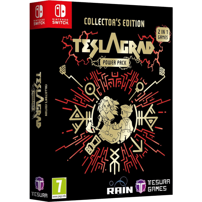 teslagrad power pack collector switch visuel produit