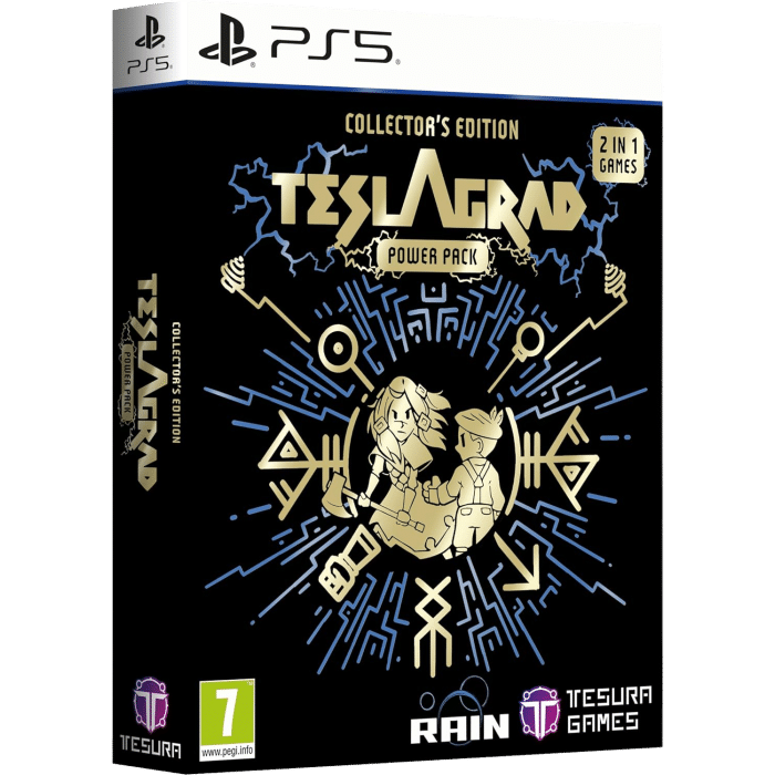 teslagrad power pack collector sur ps5 visuel produit