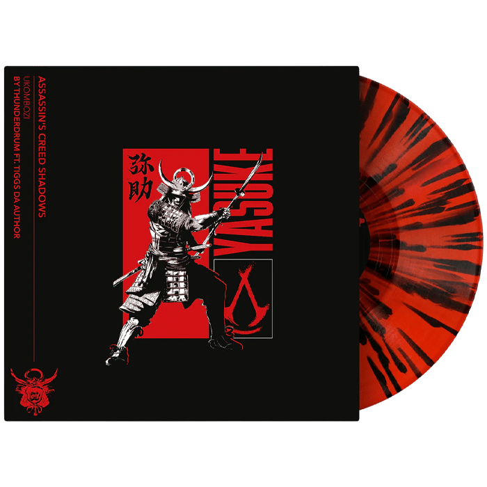 vinyle assassins creed shadows ukombozi visuel produit