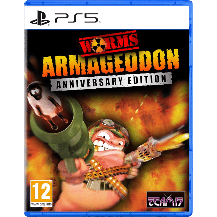 worms armageddon edition anniversaire sur ps5 visuel produit
