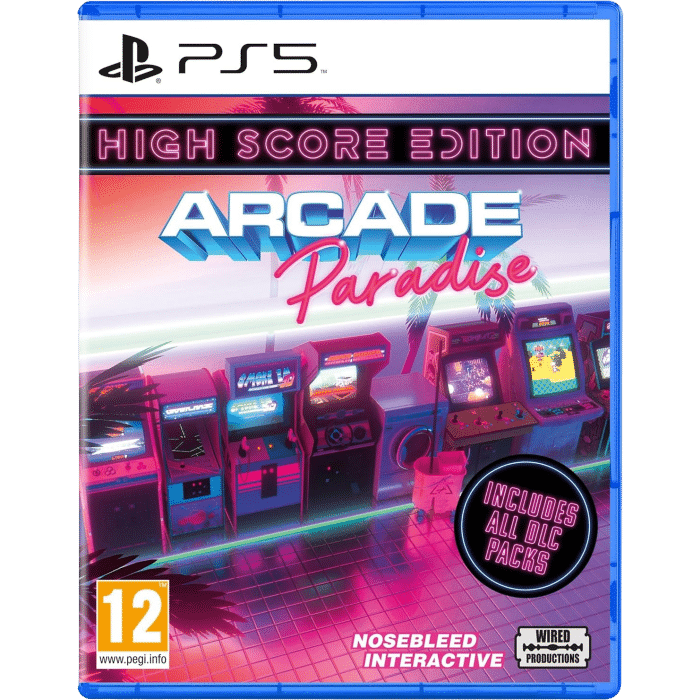 arcade paradise high score edition sur ps5 visuel produit