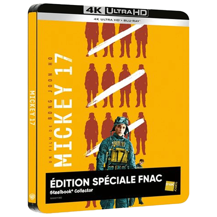 Mickey 17 Blu Ray 4K Steelbook Fnac def produit