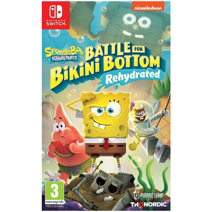 Spongebob Squarepants Battle For Bikini Bottom Rehydrated Switch produit