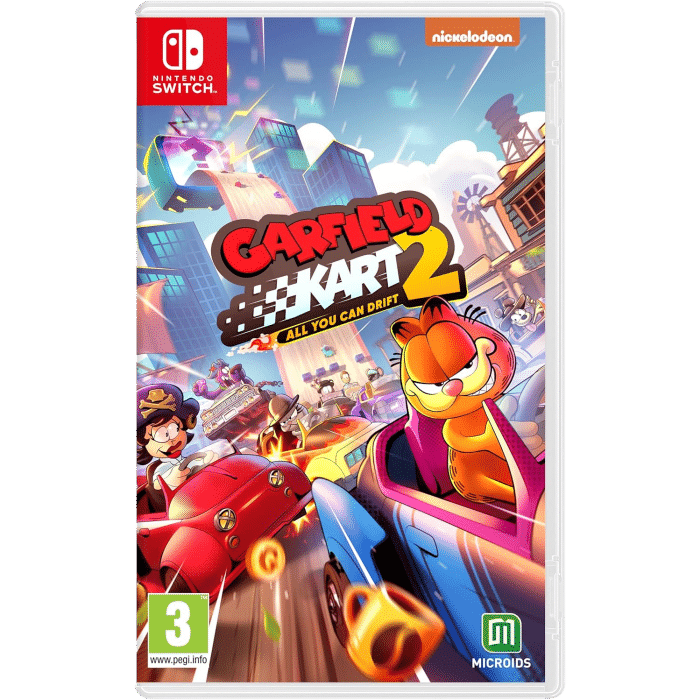 garfield kart 2 sur switch visuel produit