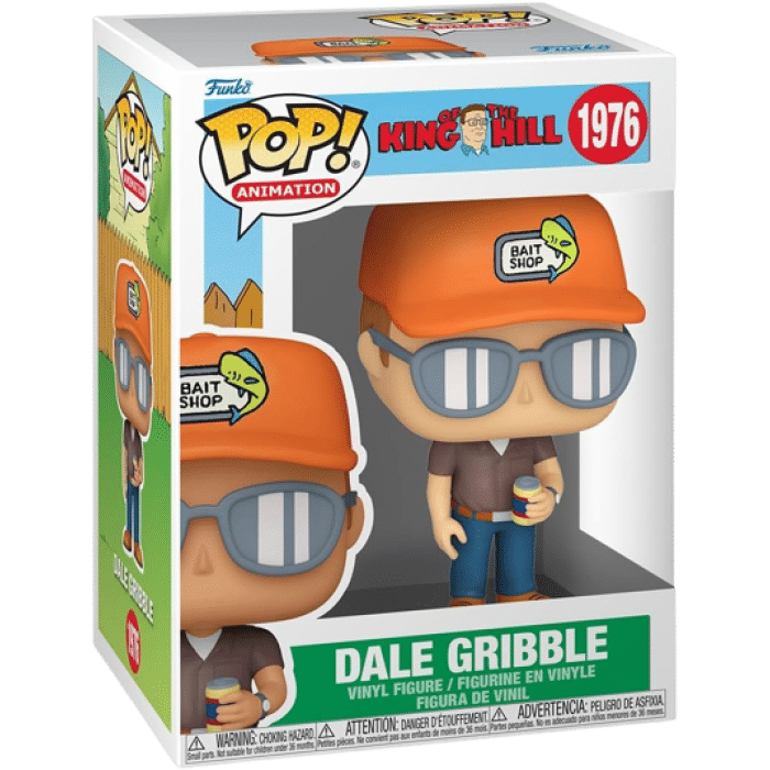 funko pop king of the hill dale gribble visuel produit