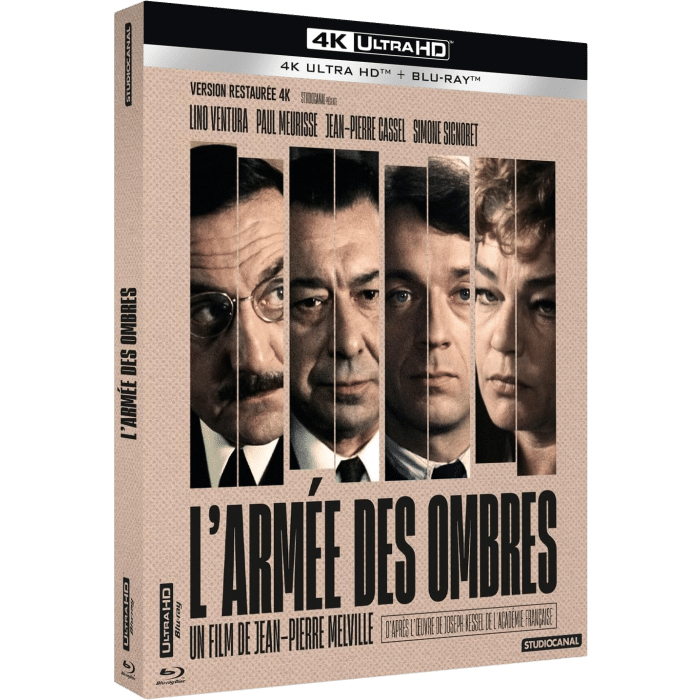 arméée des ombres blu ray 4k def produit