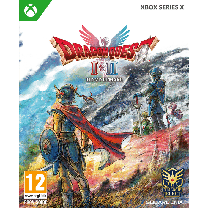 Dragon Quest 1 et 2 HD 2D Remake xbox definitif produit