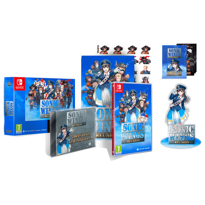 visuel produit sonic wings reunion collector switch