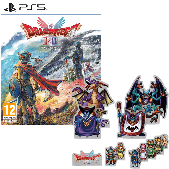 dragon quest 1 et 2 hd 2d remake collector ps5 visuel produit