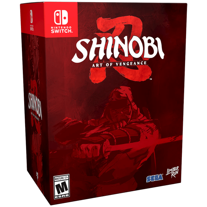 shinobi art of vengeance collector switch visuel produit