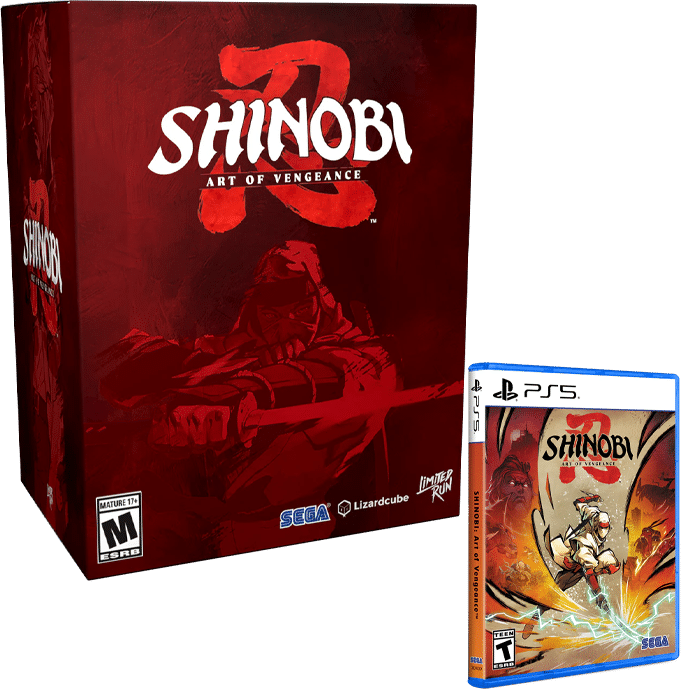 shinobi art of vengeance collector ps5 visuel produit