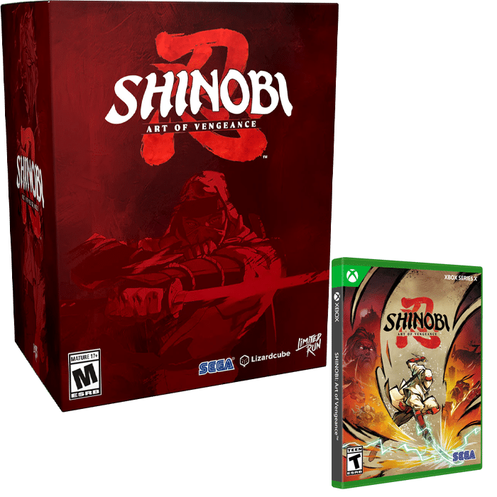 shinobi art of vengeance collector xbox visuel produit