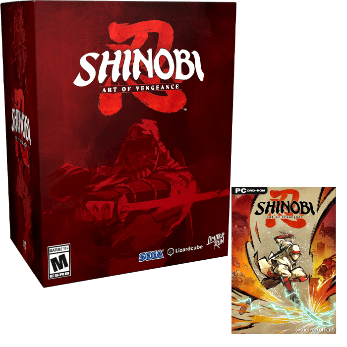 shinobi art of vengeance collector pc visuel produit