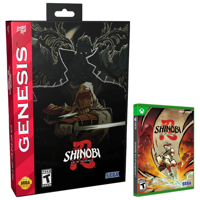 shinobi art of vengeance classic edition xbox visuel produit