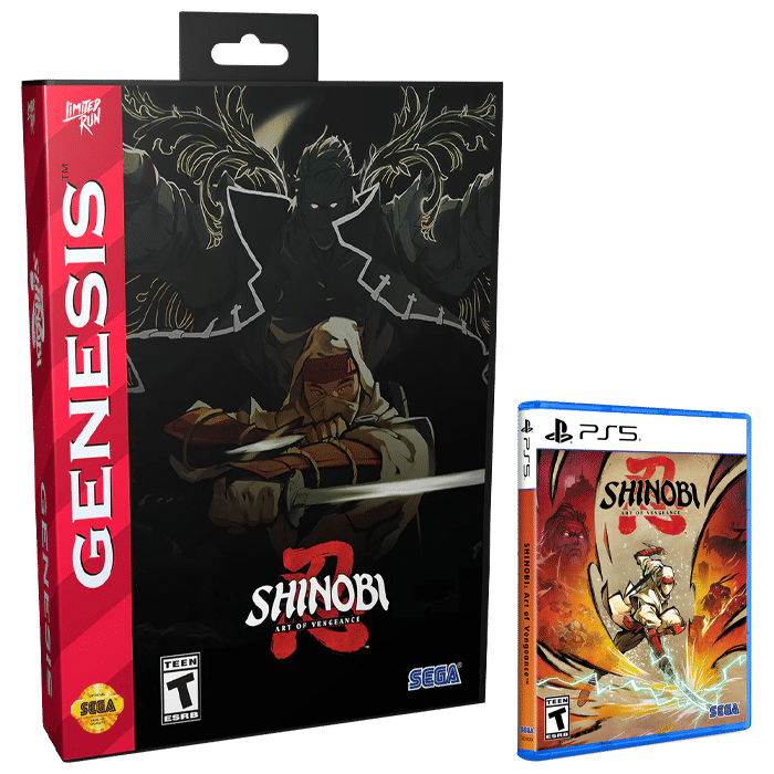 shinobi art of vengeance classic edition ps5 visuel produit