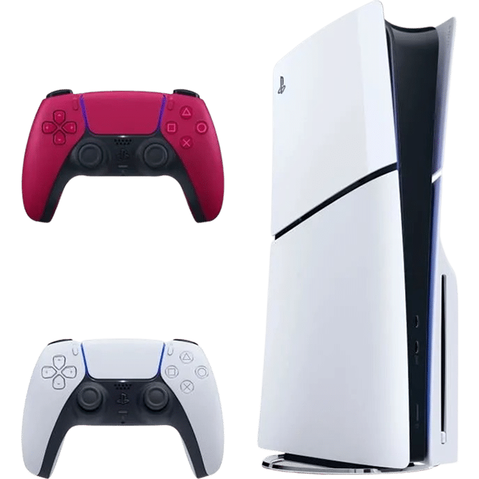 pack ps5 slim standard avec 2eme manette rouge visuel produit