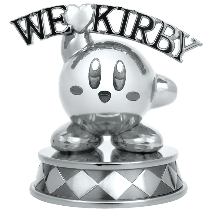 figurine f4f kirby metal silver edition visuel produit