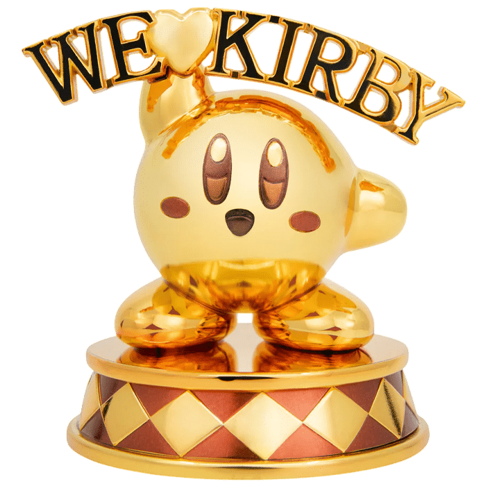 figurine f4f kirby metal gold edition visuel produit