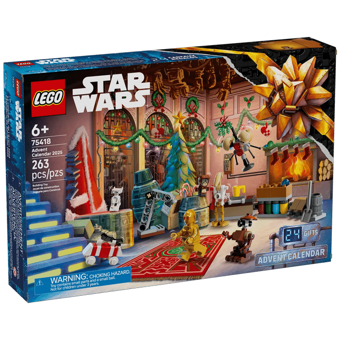 lego star wars calendrier de l'avent 2025 visuel produit