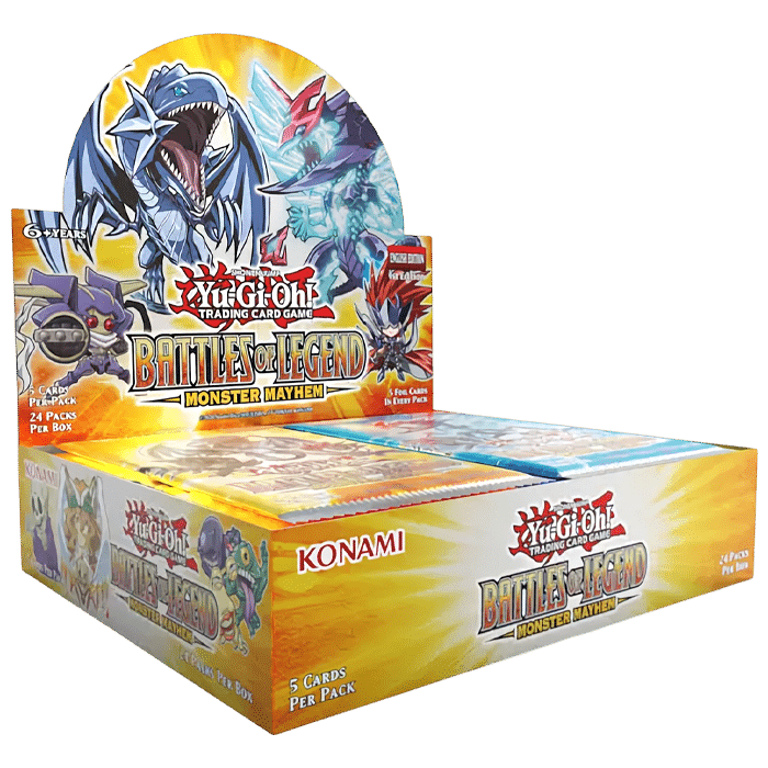 display yu gi oh batailles de légende tumulte des monstres visuel produit