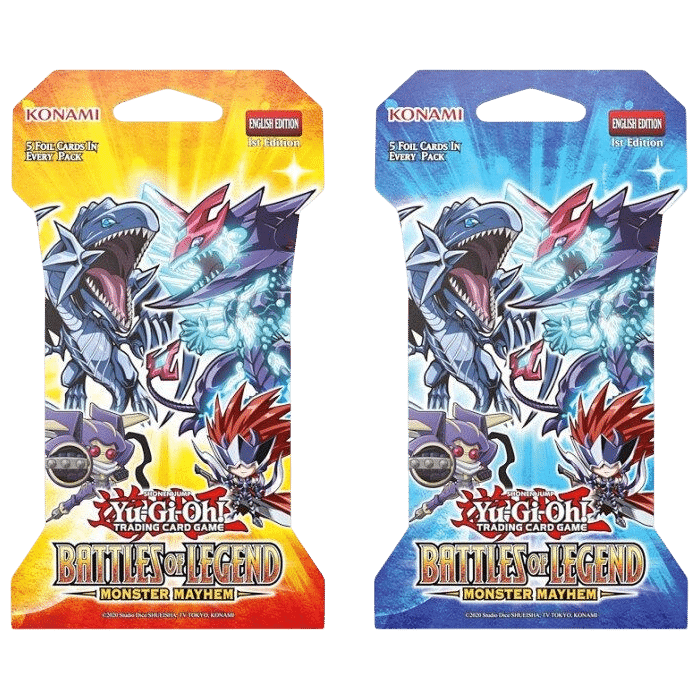 tripack yu gi oh batailles de légende tumulte des monstres visuel produit