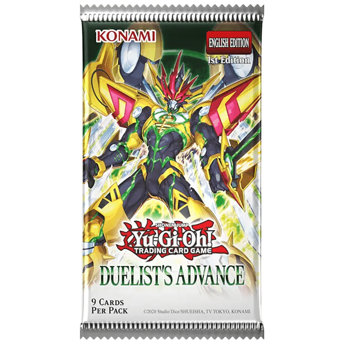 booster yu gi oh duelist's advance visuel produit