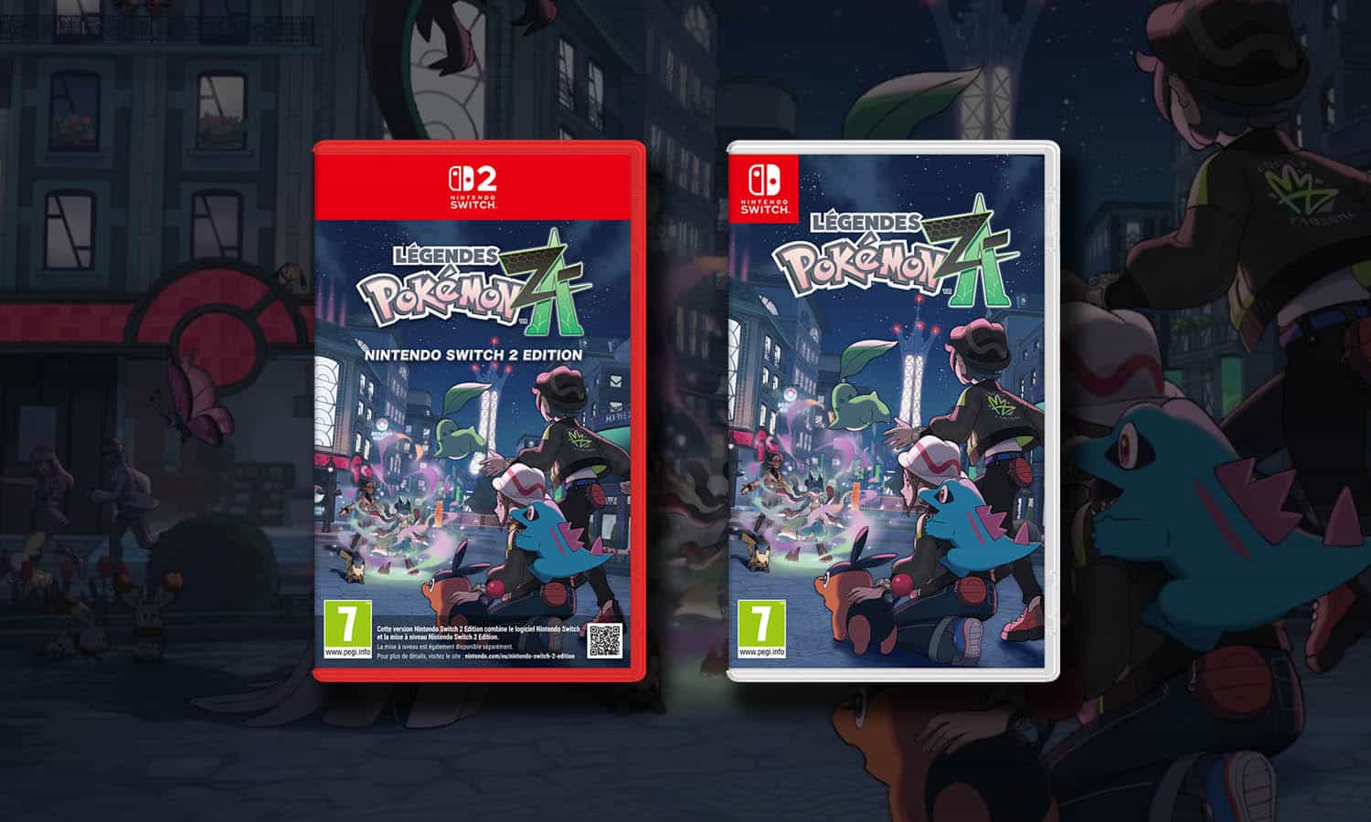 SLIDER légendes pokémon z-a switch multi