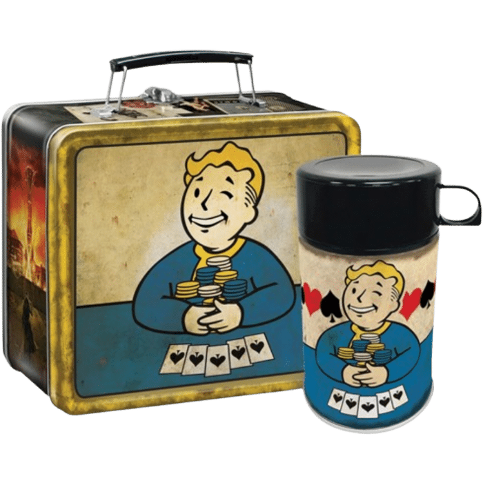 fallout new vegas lunchbox et gourde visuel produit