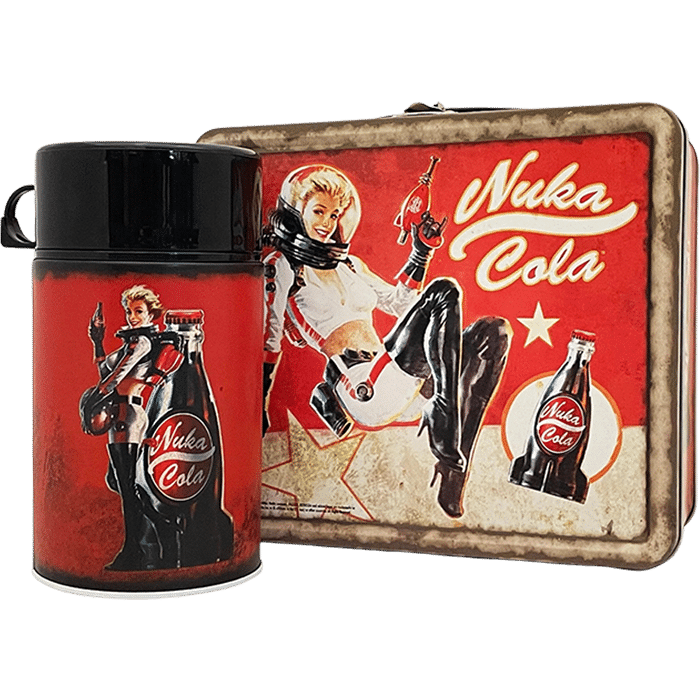 fallout nuka cola lunchbox et gourde visuel produit