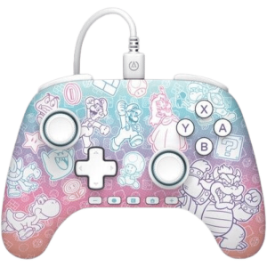 manette filaire powera mushroom kingdom switch 2 visuel produit
