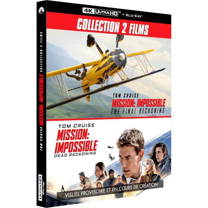 mission impossible dead final reckoning blu ray 4k visuel produit