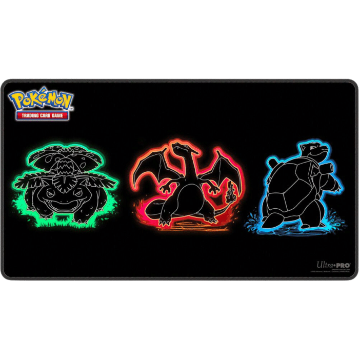 tapis premium pokemon neon kanto visuel produit