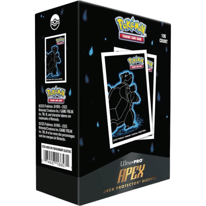 sleeve pokemon kanto tortank visuel produit