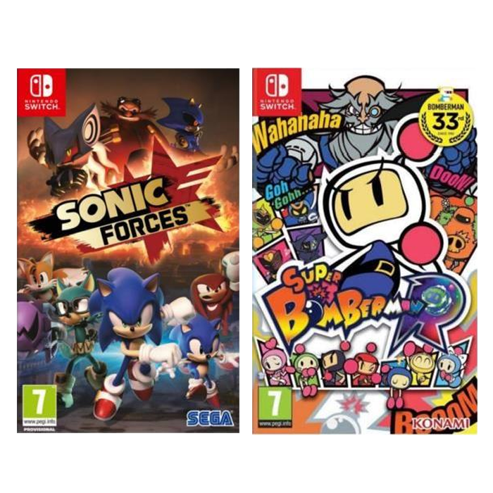 bon plan super bomberman r sonic forces