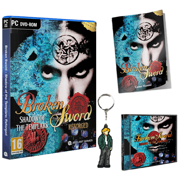 broken sword shadow of the templars reforged deluxe pc visuel produit