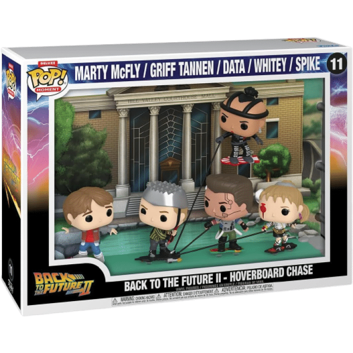 funko pop deluxe back to the future 2 biff team visuel produit