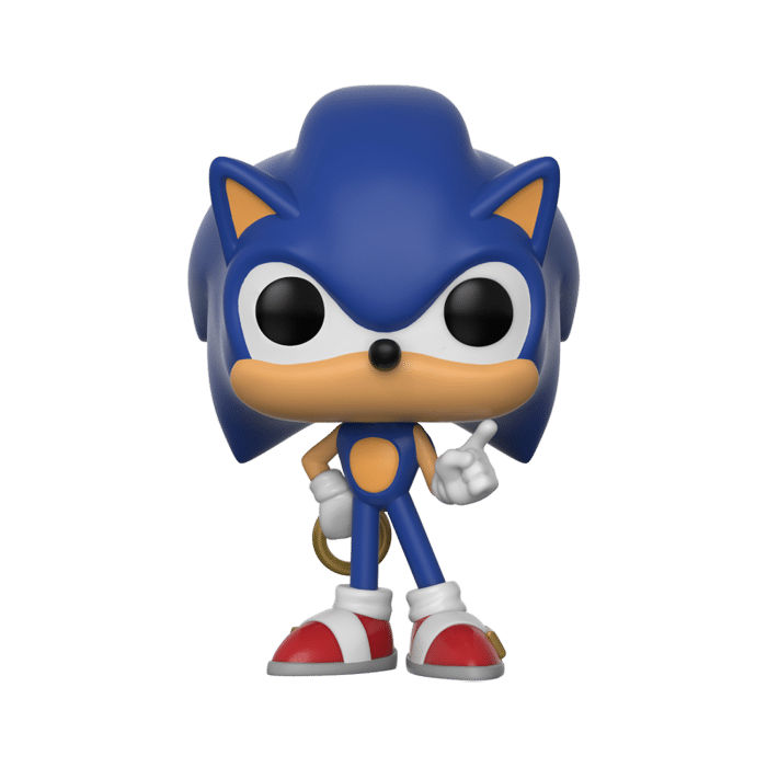 funko pop sonic the hedgehog sonic with ring visuel produit