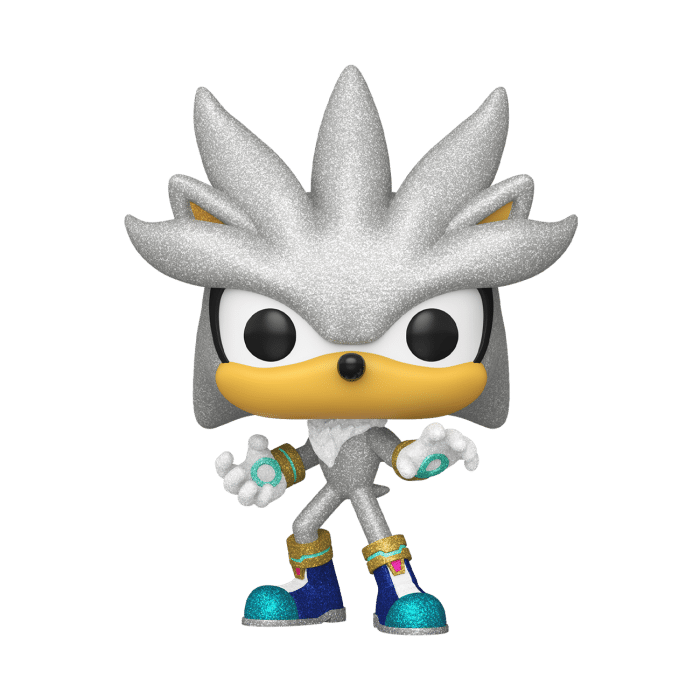 funko pop silver diamond sonic the hedgehog visuel produit