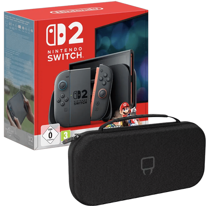 Console Switch 2 Mario Kart World avec housse produit