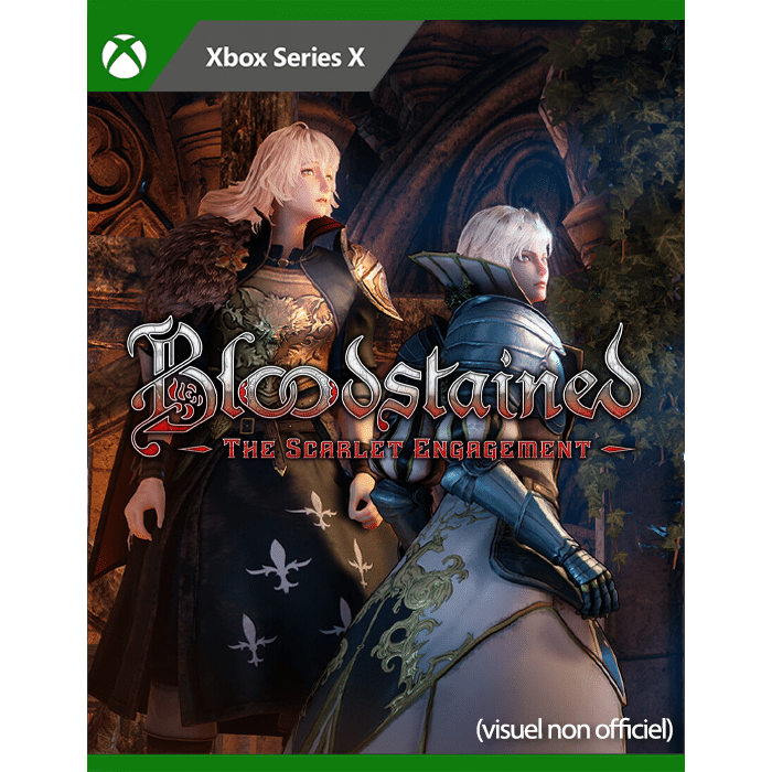bloodstained the scarlet engagement xbox series x visuel produit
