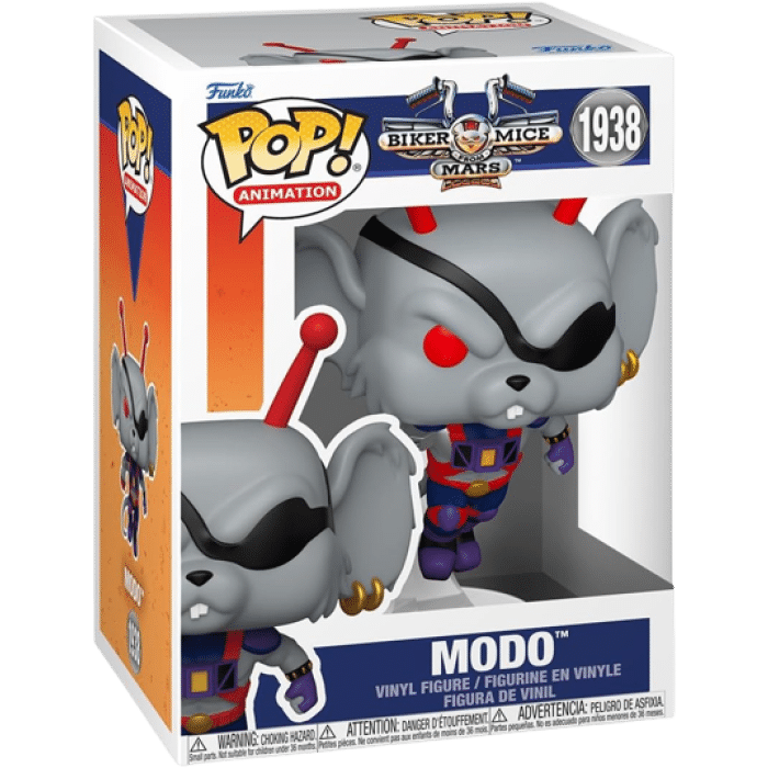 funko pop animation biker mice from mars modo visuel produit