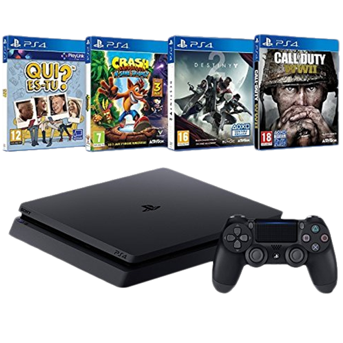 pack ps4 slim 4 jeux amazon