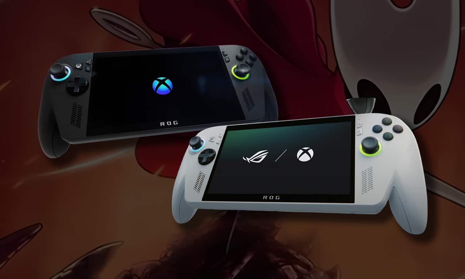rog ally xbox multi blanche noire slider