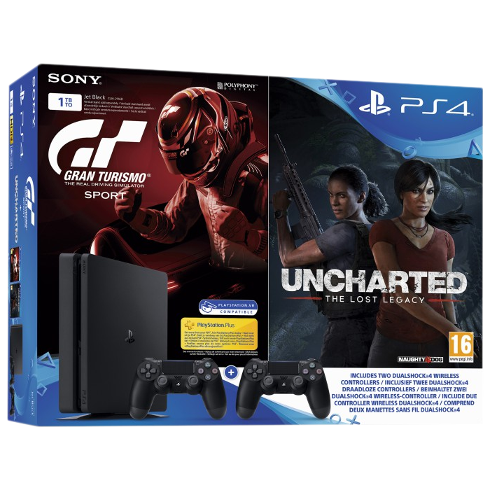 pack ps4 slim gt sport uncharted the lost legacy