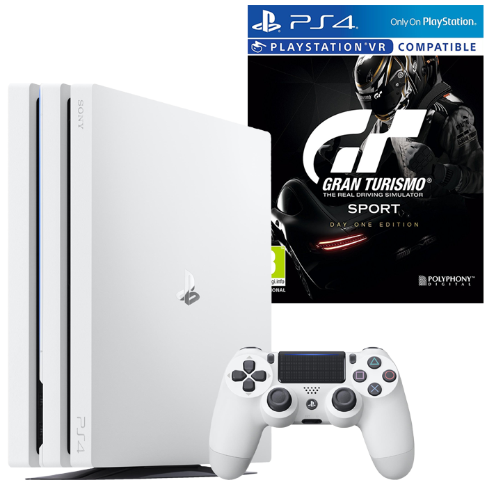 pack ps4 pro blanche gt sport
