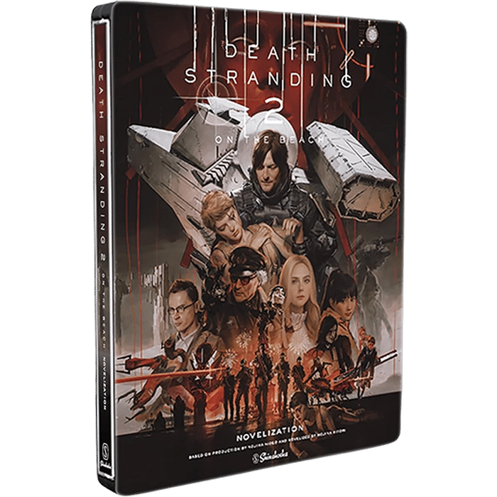 roman steelbook death stranding 2 on the beach novelize visuel produit