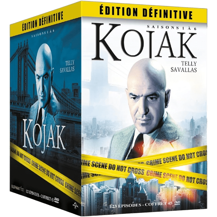 kojak integrale 6 saisons edition definitive dvd visuel produit
