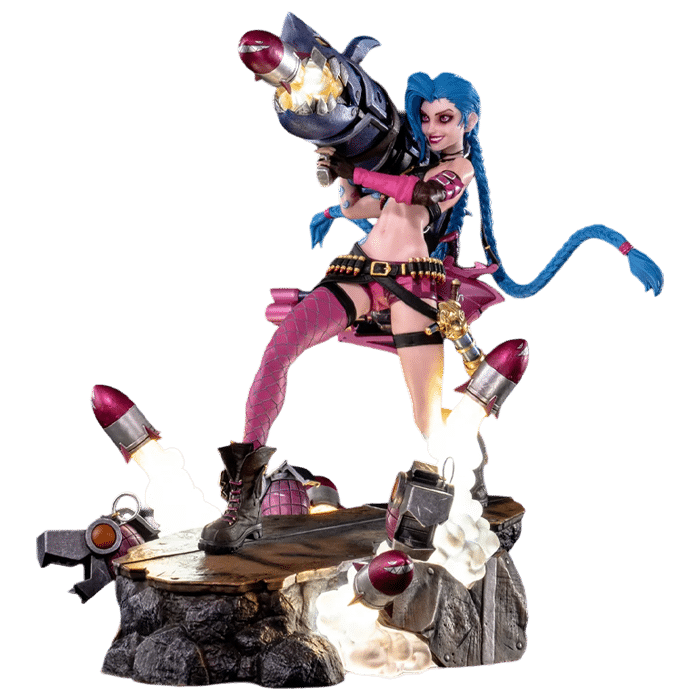 statuette arcane jinx 16 purearts visuel produit