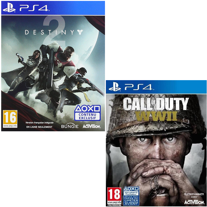 cod ww2 destiny 2 ps4